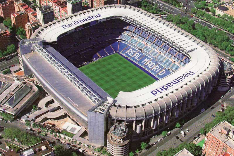 Estadio Santiago de Bernabéu Madrid warmup project