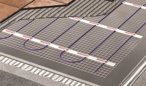 malla radiante PVC